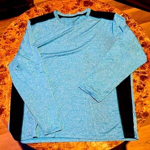 Reebok long sleeve sport shirt. Moisture wick material.